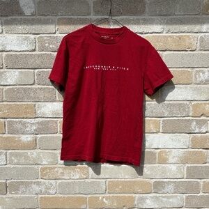 Abercrombie & Fitch Soft Red Tee